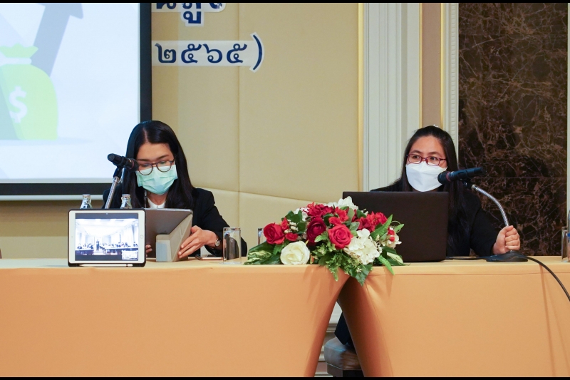 พิธีมอบประกาศนียบัตรและพิธีปิดโครงการพัฒนาบุคลากรด้านการวิเคราะห์ข้อมูลขั้นสูง ณ โรงแรม เดอะ เบอร์เคลีย์ ประตูน้ำ กรุงเทพมหานคร