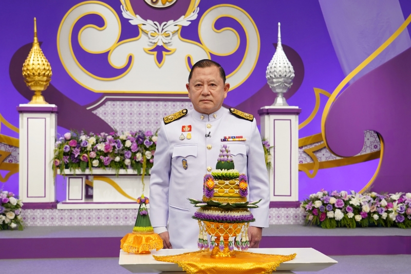 สำนักงานการตรวจเงินแผ่นดินบันทึกเทปถวายพระพรสมเด็จพระนางเจ้าฯ พระบรมราชินี ณ ห้องบันทึกเทป สถานีวิทยุโทรทัศน์แห่งประเ