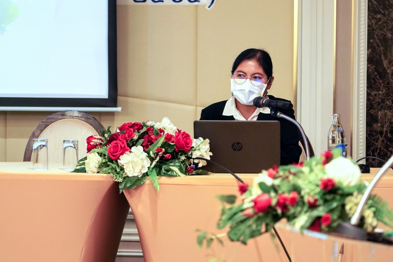 พิธีมอบประกาศนียบัตรและพิธีปิดโครงการพัฒนาบุคลากรด้านการวิเคราะห์ข้อมูลขั้นสูง ณ โรงแรม เดอะ เบอร์เคลีย์ ประตูน้ำ กรุงเทพมหานคร