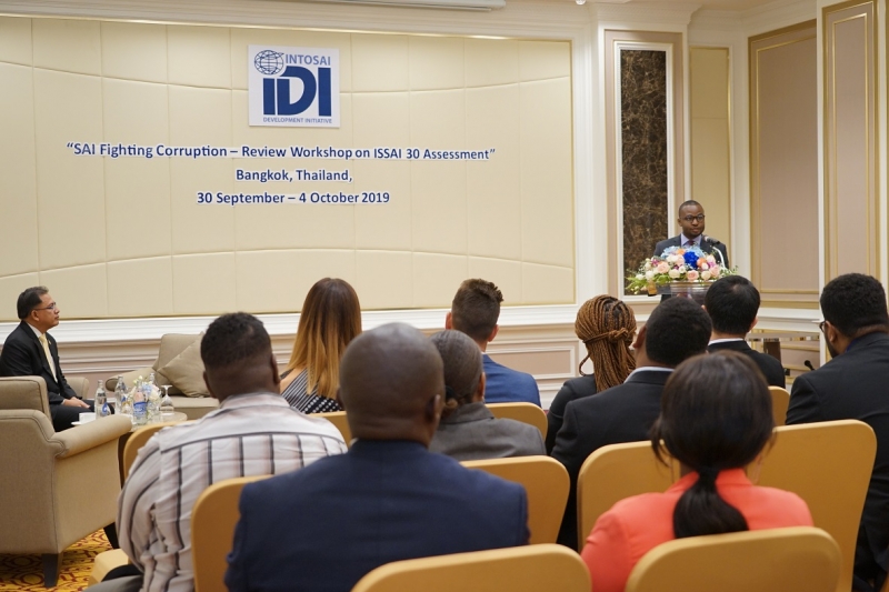 การประชุมสอบทานการประเมินผลการนำมาตรฐานการตรวจสอบระหว่างประเทศองค์การสถาบันการตรวจสอบสูงสุด