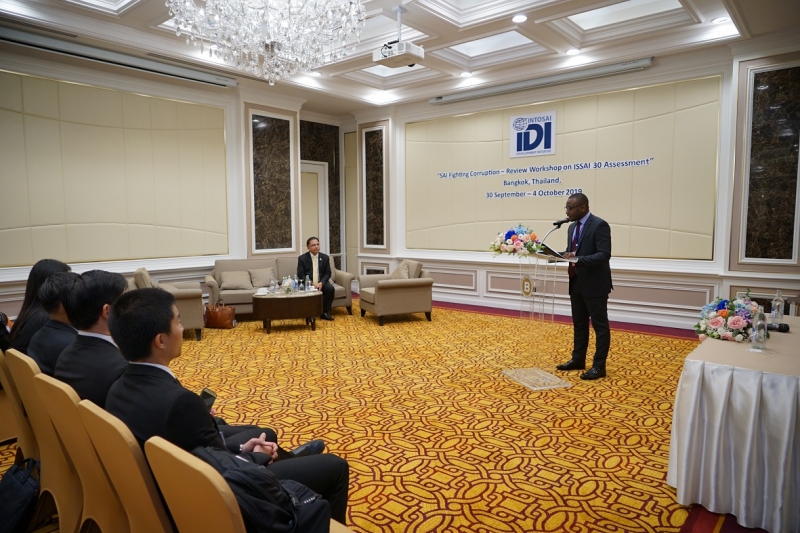 การประชุมสอบทานการประเมินผลการนำมาตรฐานการตรวจสอบระหว่างประเทศองค์การสถาบันการตรวจสอบสูงสุด