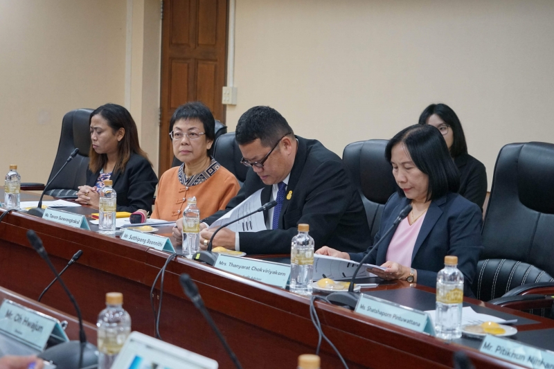 คณะผู้แทนจากสถาบันฝึกอบรมด้านการตรวจสอบและสืบสวนของ สตง. เกาหลี เข้าเยี่ยมคารวะ ปตง. ผตง. และคณะผู้บริหาร สตง.