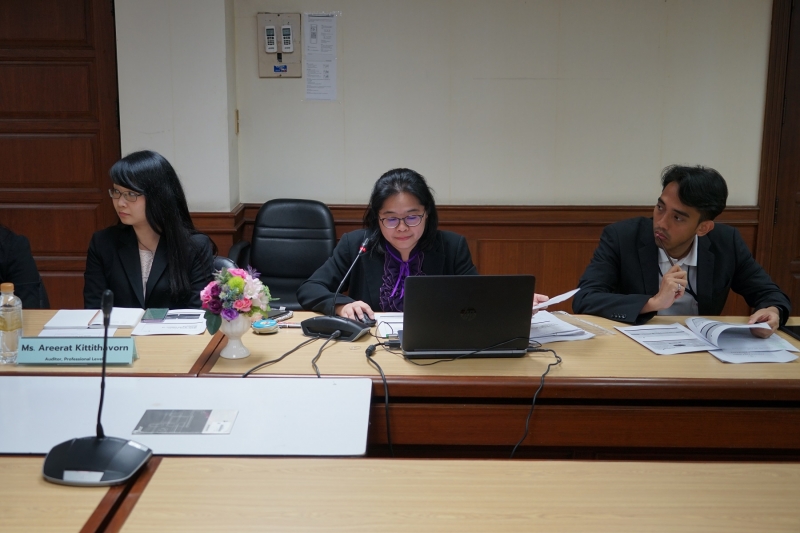 คณะผู้แทนจากสถาบันฝึกอบรมด้านการตรวจสอบและสืบสวนของ สตง. เกาหลี เข้าเยี่ยมคารวะ ปตง. ผตง. และคณะผู้บริหาร สตง.