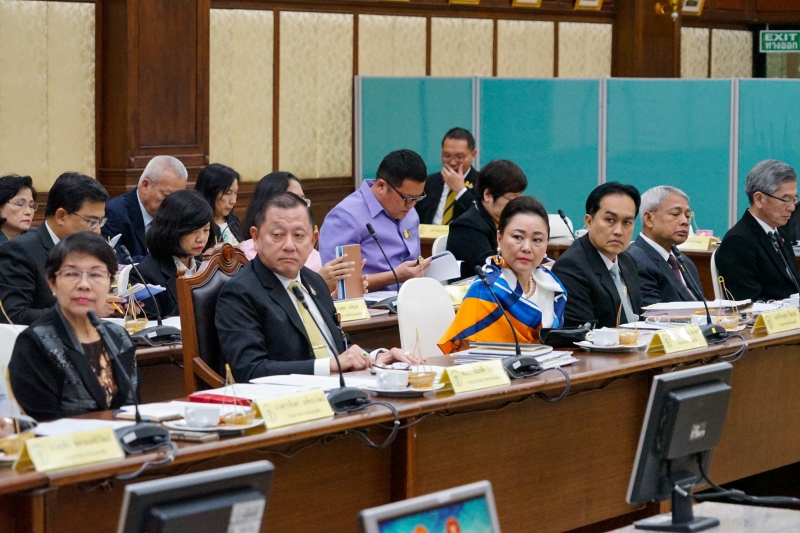 การประชุมหารือร่วมระหว่างคณะกรรมาธิการกิจการองค์กรอิสระตามรัฐธรรมนูญ วุฒิสภา และคณะกรรมการตรวจเงินแผ่นดิน  ผู้ว่าการตรวจเงินแผ่น