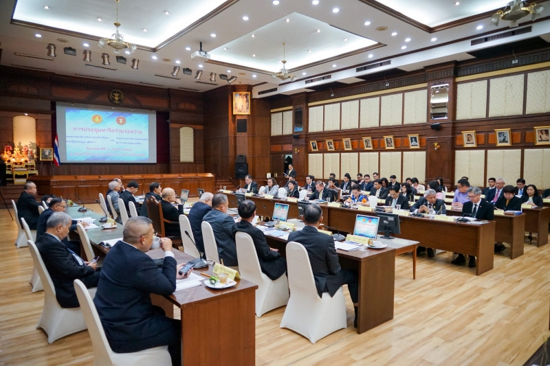 การประชุมหารือร่วมระหว่างคณะกรรมาธิการกิจการองค์กรอิสระตามรัฐธรรมนูญ วุฒิสภา และคณะกรรมการตรวจเงินแผ่นดิน  ผู้ว่าการตรวจเงินแผ่น