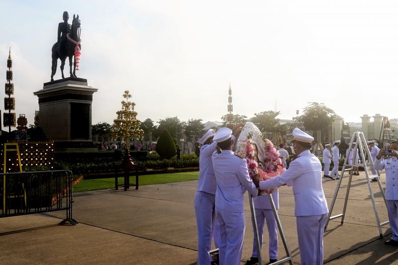 กิจกรรมน้อมรำลึกเนื่องในวันคล้ายวันสวรรคตพระบาทสมเด็จพระจุลจอมเกล้าเจ้าอยู่หัว 23 ตุลาคม 2565