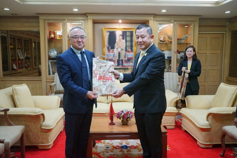 คณะผู้แทนสำนักงานการตรวจเงินแผ่นดิน สาธารณรัฐประชาชนจีน เยี่ยมคารวะ ปตง. ผตง. และคณะผู้บริหาร สตง.ประเทศไทย