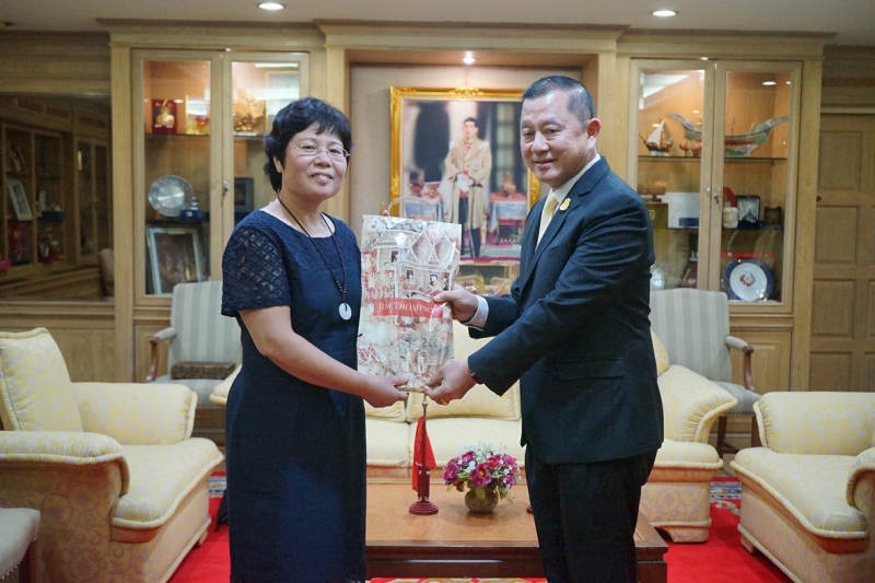 คณะผู้แทนสำนักงานการตรวจเงินแผ่นดิน สาธารณรัฐประชาชนจีน เยี่ยมคารวะ ปตง. ผตง. และคณะผู้บริหาร สตง.ประเทศไทย