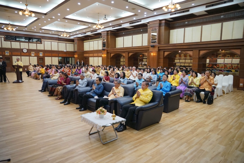 พิธีเจริญพระพุทธมนต์เนื่องในเทศกาลขึ้นปีใหม่ พ.ศ. 2563 