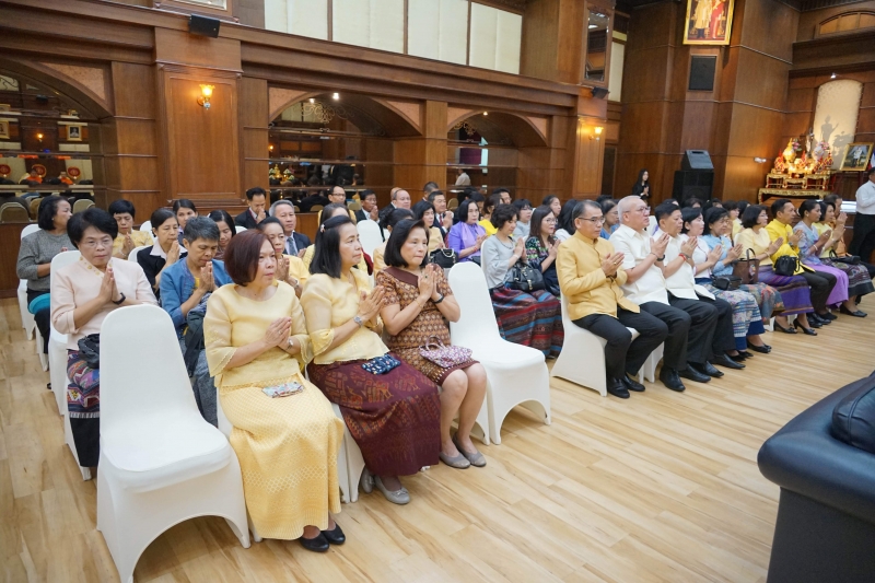 พิธีเจริญพระพุทธมนต์เนื่องในเทศกาลขึ้นปีใหม่ พ.ศ. 2563 