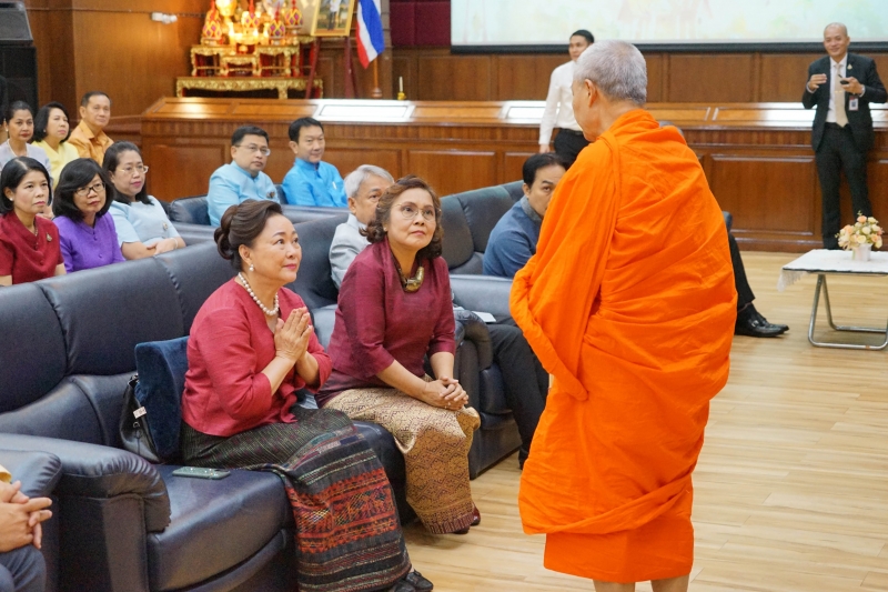 พิธีเจริญพระพุทธมนต์เนื่องในเทศกาลขึ้นปีใหม่ พ.ศ. 2563 