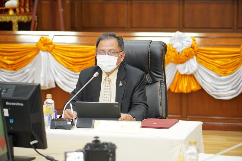 การประชุมผ่านระบบออนไลน์โครงการประเมินวินัยการเงินการคลังของหน่วยรับตรวจ: องค์การบริหารส่วนจังหวัดและเทศบาล ประจำปีงบประมาณ พ.ศ.