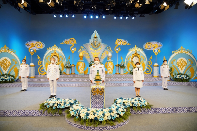 สำนักงานการตรวจเงินแผ่นดินบันทึกเทปถวายพระพรสมเด็จพระนางเจ้าสิริกิติ์ พระบรมราชินีนาถ พระบรมราชชนนีพันปีหลวง เนื่องในโอกาสวันเฉล