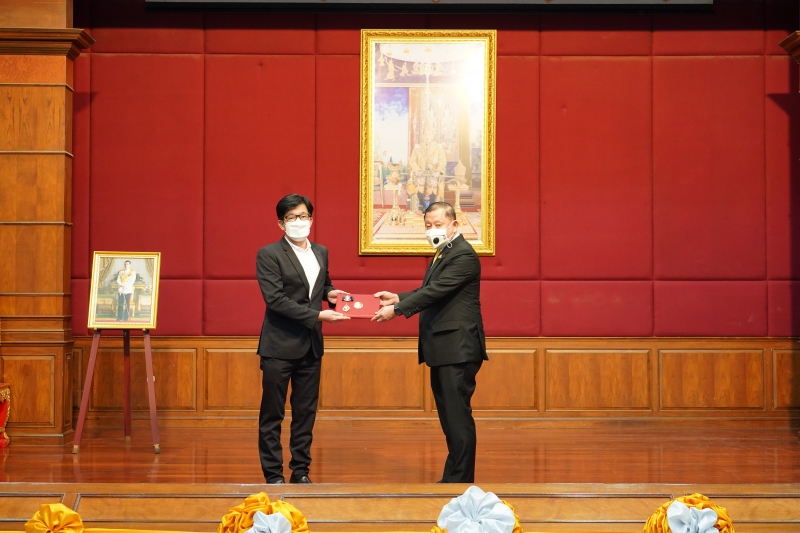 พิธีมอบประกาศนียบัตร โครงการพัฒนานักบริหารการตรวจเงินแผ่นดินระดับสูง (นตส.) รุ่นที่ 10