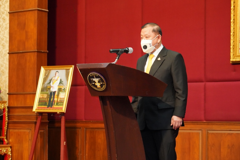 พิธีมอบประกาศนียบัตร โครงการพัฒนานักบริหารการตรวจเงินแผ่นดินระดับสูง (นตส.) รุ่นที่ 10