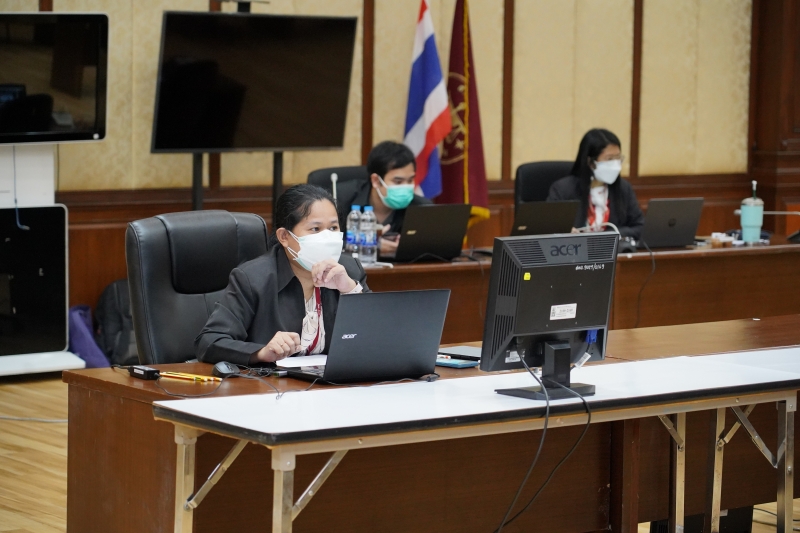 การประชุมผู้ตรวจเงินแผ่นดิน ครั้งที่ 2/2564 ผ่านระบบออนไลน์ (Online) แบบถ่ายทอดสด (Live) ณ ห้องดำริอิศรานุวรรต สำนักงานการตรวจเง