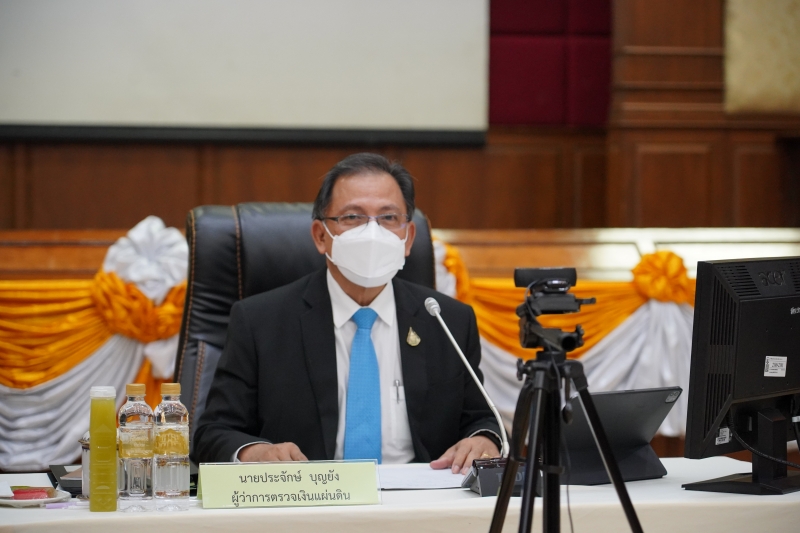 การประชุมคณะข้าราชการระดับผู้บริหาร ครั้งที่ 2/2564 ผ่านระบบออนไลน์ (Online) แบบถ่ายทอดสด (Live) ณ ห้องดำริอิศรานุวรรต สำนักงานก