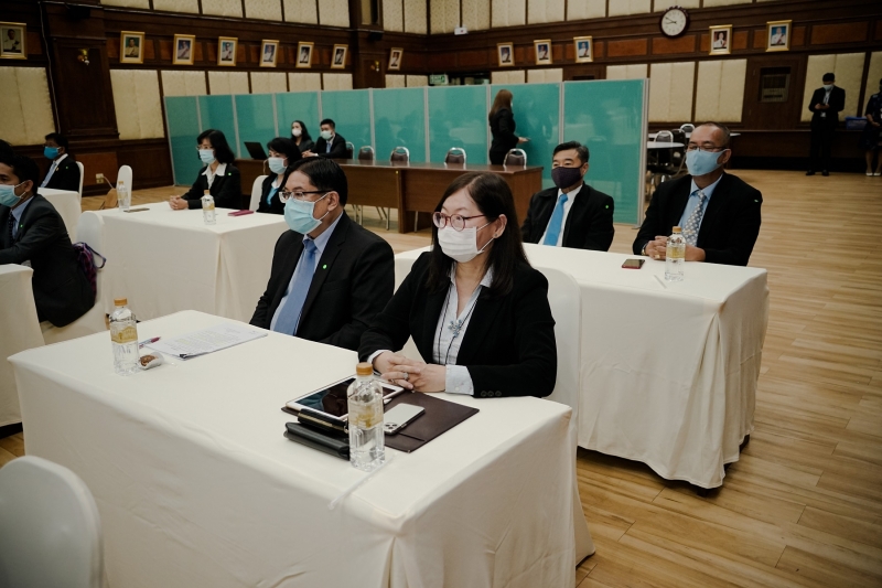 พิธีเปิดโครงการพัฒนา 