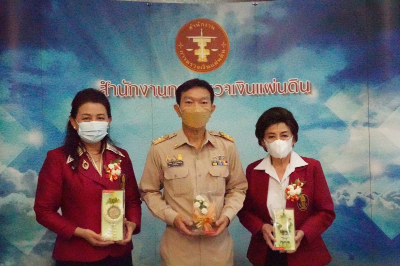 สำนักงานการตรวจเงินแผ่นดินร่วมสนับสนุนผลิตภัณฑ์ดอกมะลิของสมาคมสภาสังคมสงเคราะห์แห่งประเทศไทยฯ ณ สำนักงานการตรวจเงินแผ่นดิน