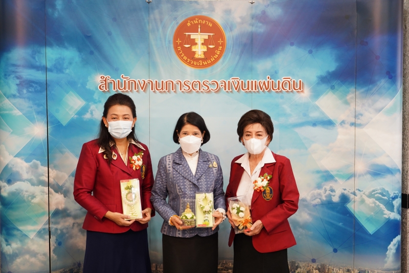 สำนักงานการตรวจเงินแผ่นดินร่วมสนับสนุนผลิตภัณฑ์ดอกมะลิของสมาคมสภาสังคมสงเคราะห์แห่งประเทศไทยฯ ณ สำนักงานการตรวจเงินแผ่นดิน