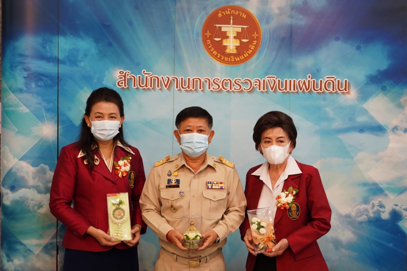 สำนักงานการตรวจเงินแผ่นดินร่วมสนับสนุนผลิตภัณฑ์ดอกมะลิของสมาคมสภาสังคมสงเคราะห์แห่งประเทศไทยฯ ณ สำนักงานการตรวจเงินแผ่นดิน