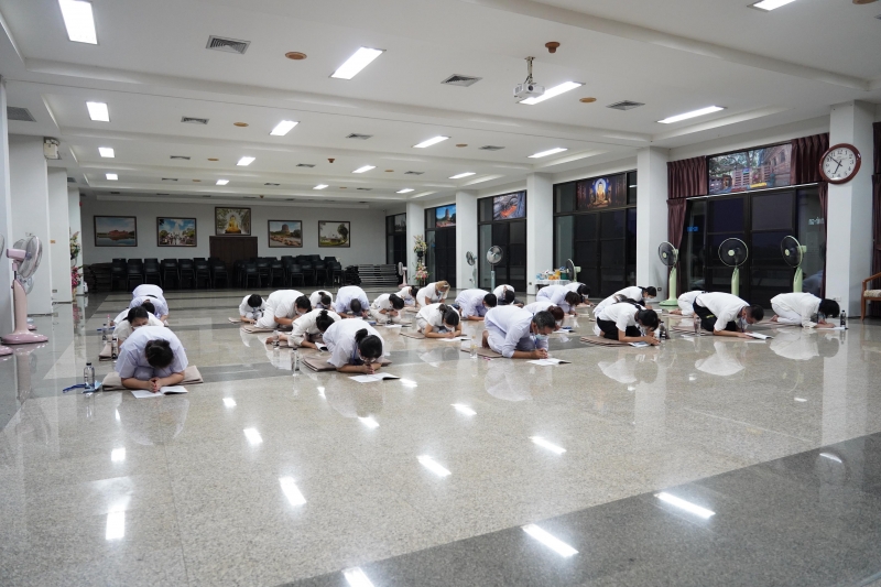 โครงการฝึกอบรมค่ายคุณธรรมแก่เจ้าหน้าที่และบุคลากรอื่นของสำนักงานการตรวจเงินแผ่นดิน ตามโครงการ “สตง. รวมใจ เทิดไท้พระพันปีหลวง 