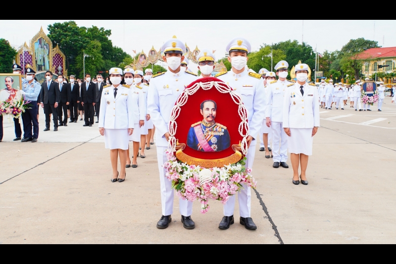กิจกรรมน้อมรำลึกเนื่องในวันคล้ายวันสวรรคตพระบาทสมเด็จพระจุลจอมเกล้าเจ้าอยู่หัว 23 ตุลาคม 2563