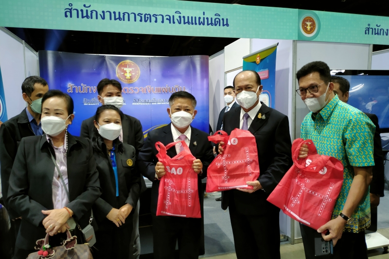  สำนักงานการตรวจเงินแผ่นดินร่วมการประชุมและการสัมมนาทางวิชาการสมาคมสันนิบาตเทศบาลแห่งประเทศไทย ครั้งที่ 22565 ณ เมืองทองธานี