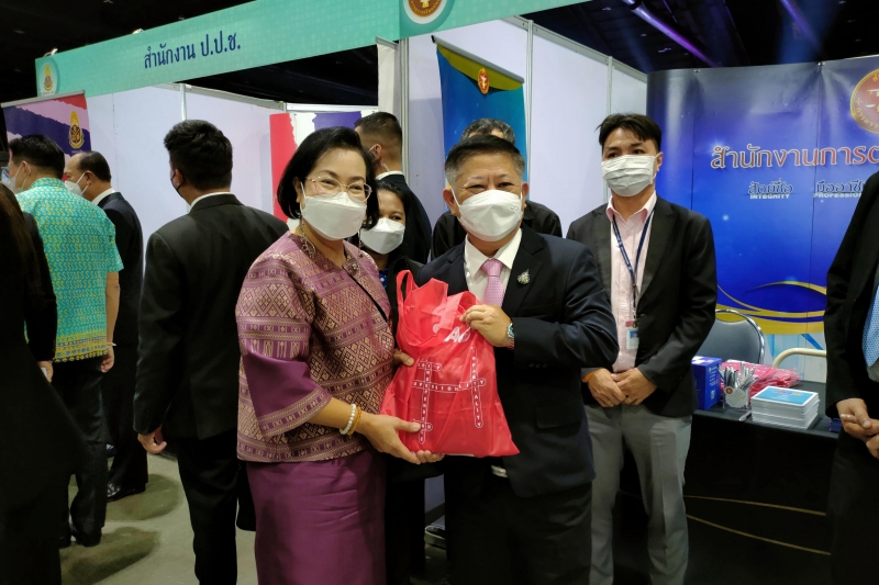  สำนักงานการตรวจเงินแผ่นดินร่วมการประชุมและการสัมมนาทางวิชาการสมาคมสันนิบาตเทศบาลแห่งประเทศไทย ครั้งที่ 22565 ณ เมืองทองธานี