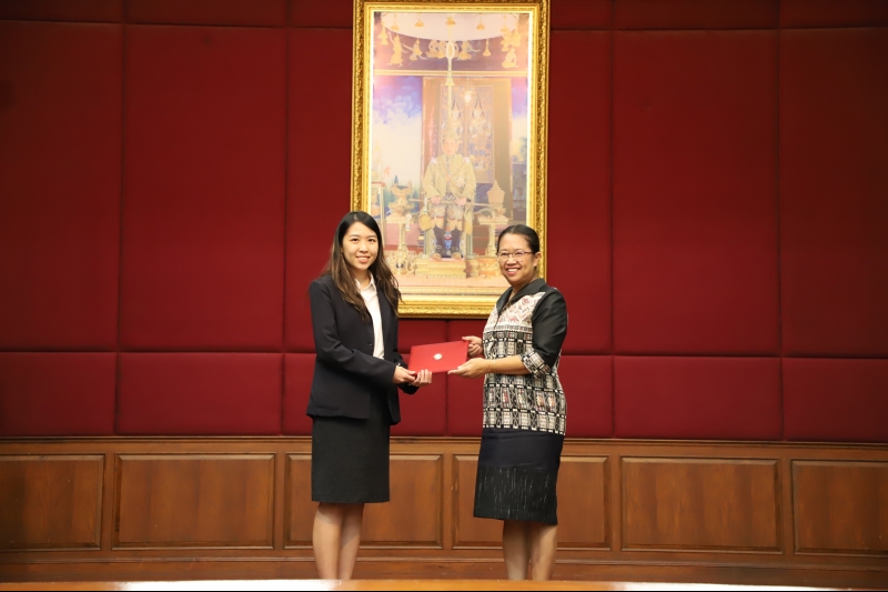 พิธีมอบประกาศโครงการพัฒนาศักยภาพผู้ปฏิบัติงานระดับชำนาญการ