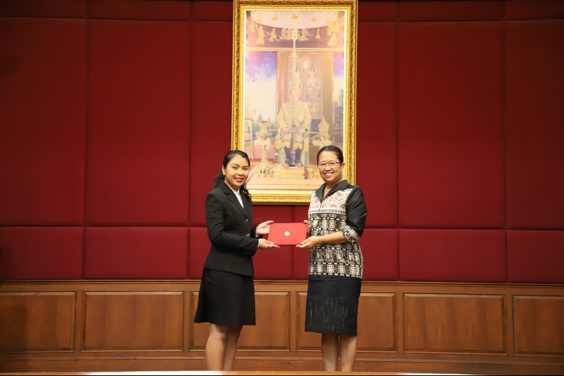 พิธีมอบประกาศโครงการพัฒนาศักยภาพผู้ปฏิบัติงานระดับชำนาญการ