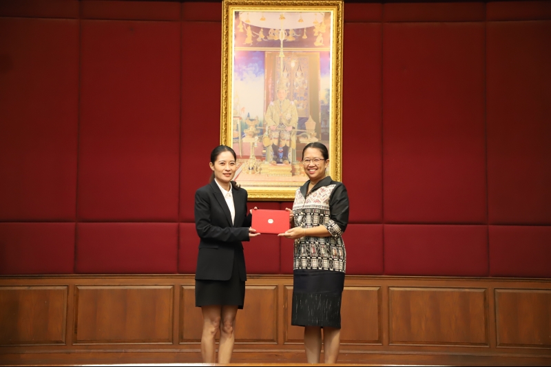 พิธีมอบประกาศโครงการพัฒนาศักยภาพผู้ปฏิบัติงานระดับชำนาญการ