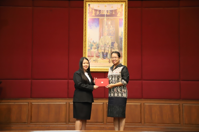 พิธีมอบประกาศโครงการพัฒนาศักยภาพผู้ปฏิบัติงานระดับชำนาญการ