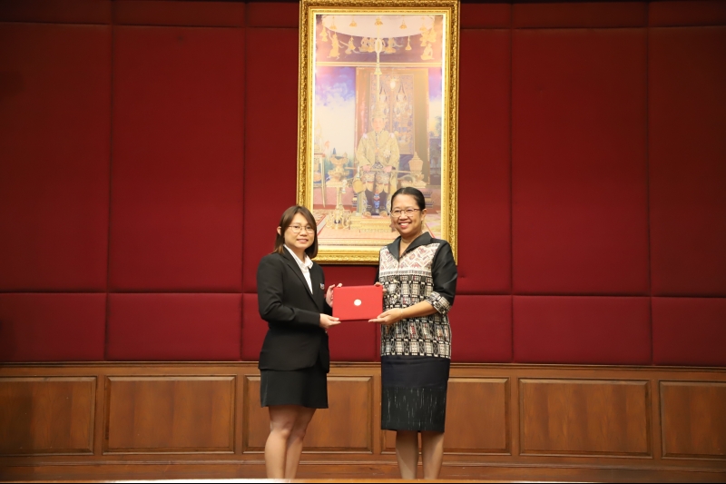 พิธีมอบประกาศโครงการพัฒนาศักยภาพผู้ปฏิบัติงานระดับชำนาญการ