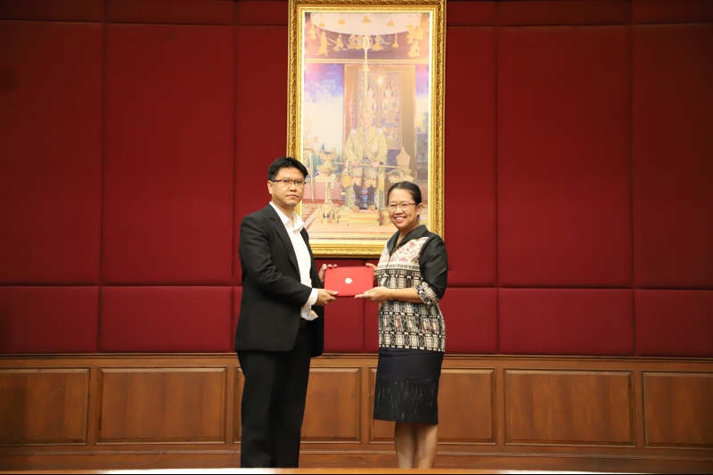 พิธีมอบประกาศโครงการพัฒนาศักยภาพผู้ปฏิบัติงานระดับชำนาญการ