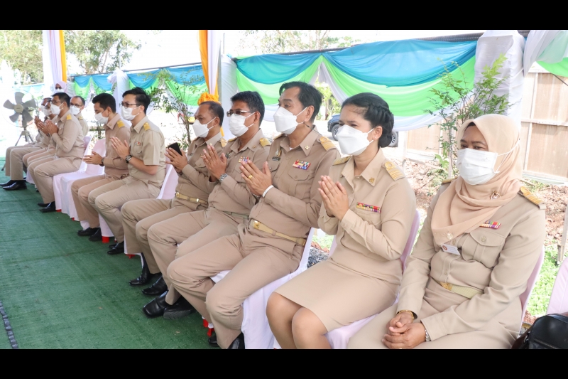 พิธีวางศิลาฤกษ์อาคารที่ทำการสำนักตรวจเงินแผ่นดินจังหวัดสตูล