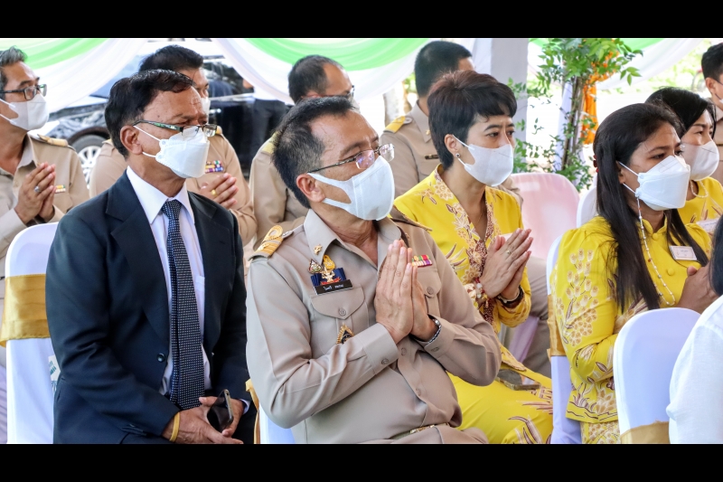 พิธีวางศิลาฤกษ์อาคารที่ทำการสำนักตรวจเงินแผ่นดินจังหวัดสตูล