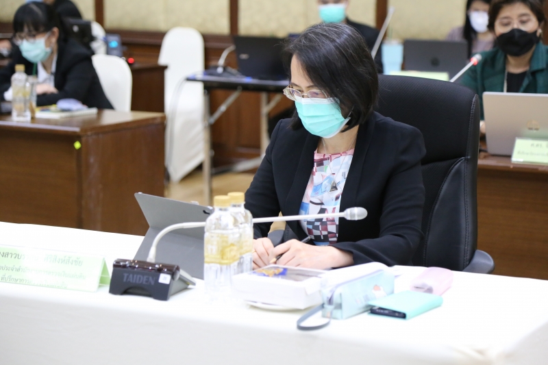 การประชุมคณะข้าราชการระดับผู้บริหาร ครั้งที่ 1/2564 ผ่านระบบออนไลน์ (Online) แบบถ่ายทอดสด (Live) ณ ห้องดำริอิศรานุวรรต สำนักงานก