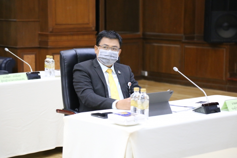 การประชุมคณะข้าราชการระดับผู้บริหาร ครั้งที่ 1/2564 ผ่านระบบออนไลน์ (Online) แบบถ่ายทอดสด (Live) ณ ห้องดำริอิศรานุวรรต สำนักงานก