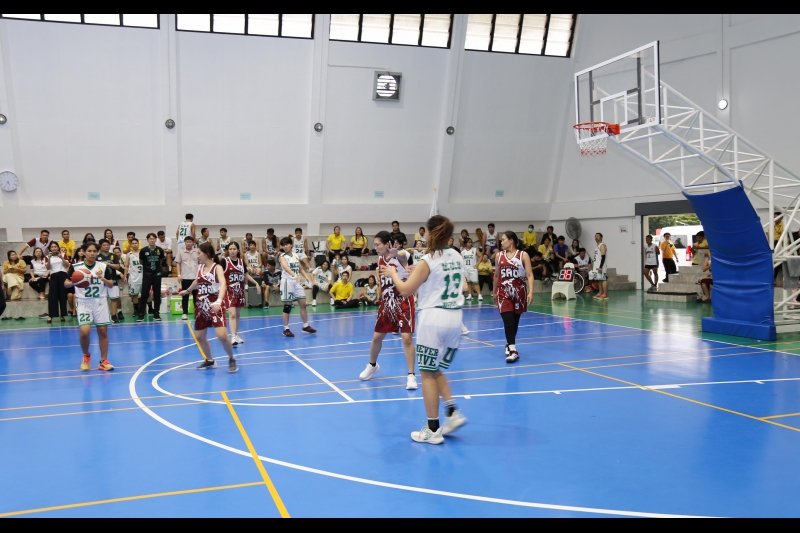 พิธีเปิดการแข่งขันกีฬาบาสเกตบอล