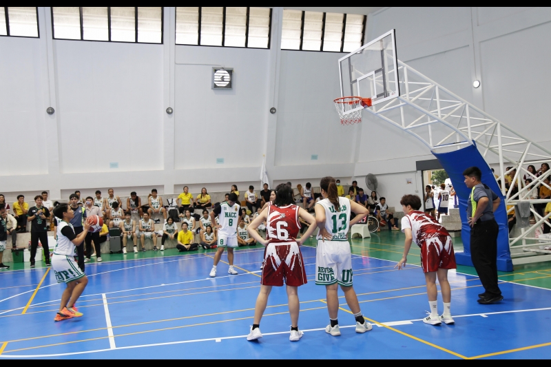 พิธีเปิดการแข่งขันกีฬาบาสเกตบอล