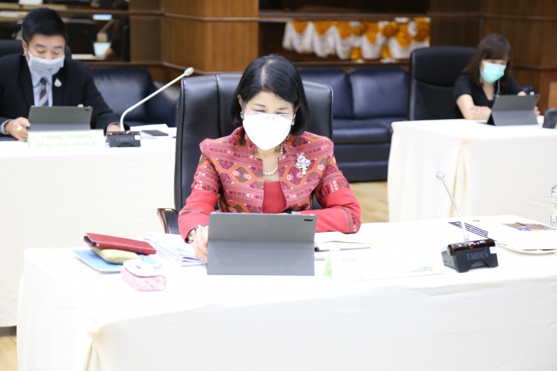 การประชุมคณะข้าราชการระดับผู้บริหาร ครั้งที่ 1/2564 ผ่านระบบออนไลน์ (Online) แบบถ่ายทอดสด (Live) ณ ห้องดำริอิศรานุวรรต สำนักงานก