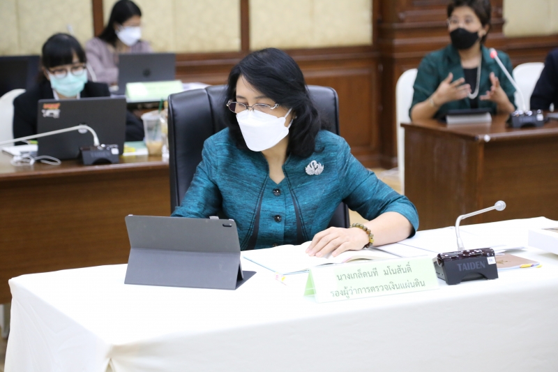 การประชุมคณะข้าราชการระดับผู้บริหาร ครั้งที่ 1/2564 ผ่านระบบออนไลน์ (Online) แบบถ่ายทอดสด (Live) ณ ห้องดำริอิศรานุวรรต สำนักงานก