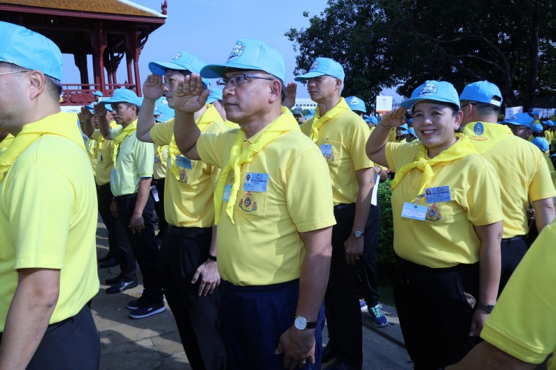 กิจกรรมจิตอาสาพัฒนาภูมิทัศน์ริมฝั่งแม่น้ำเจ้าพระยา