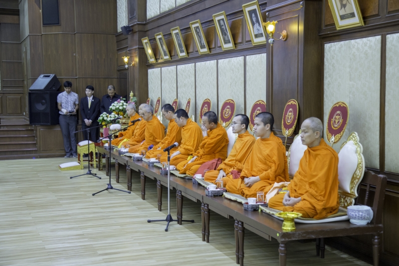 พิธีเจริญพระพุทธมนต์เนื่องในเทศกาลขึ้นปีใหม่ พ.ศ. 2563 