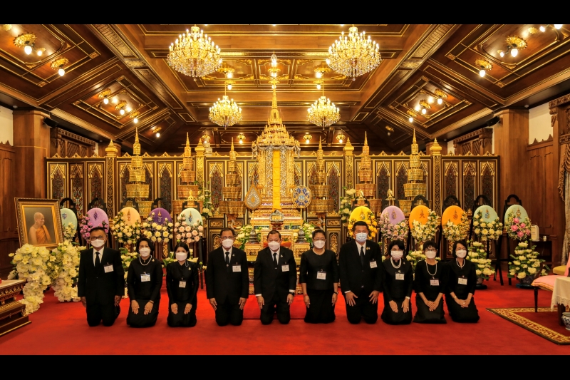 สำนักงานการตรวจเงินแผ่นดินเจ้าภาพพิธีบำเพ็ญกุศลสวดพระอภิธรรมศพเจ้าประคุณสมเด็จพระวันรัต (จุนท์ พฺรหฺมคุตฺโต)