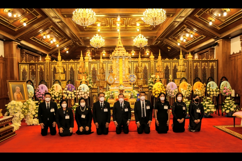 สำนักงานการตรวจเงินแผ่นดินเจ้าภาพพิธีบำเพ็ญกุศลสวดพระอภิธรรมศพเจ้าประคุณสมเด็จพระวันรัต (จุนท์ พฺรหฺมคุตฺโต)