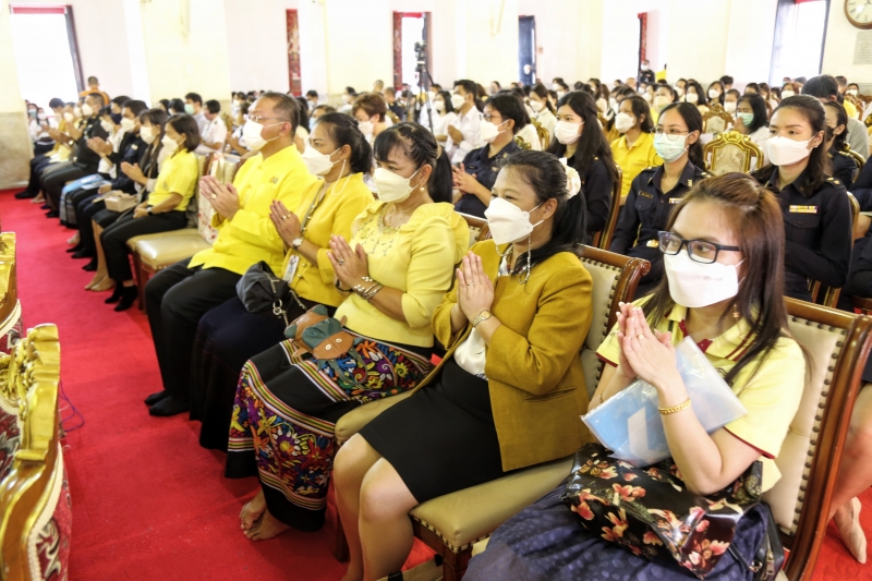 สำนักงานการตรวจเงินแผ่นดินเป็นเจ้าภาพและเป็นประธานรับฟังเทศน์มหาเวชสันดร เนื่องในสัปดาห์เผยแพร่พระพุทธศาสนา 