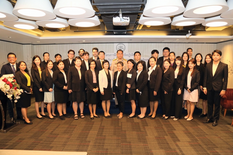 พิธีเปิดโครงการฝึกอบรมเชิงปฏิบัติการ 