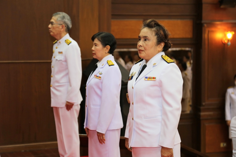  พิธีถวายสัตย์ปฏิญาณเพื่อเป็นข้าราชการที่ดีและพลังของแผ่นดิน